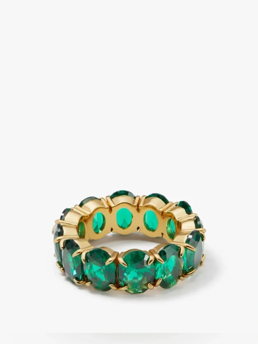 $98 Kate Spade Candy Shop Oval Ring green Size 6